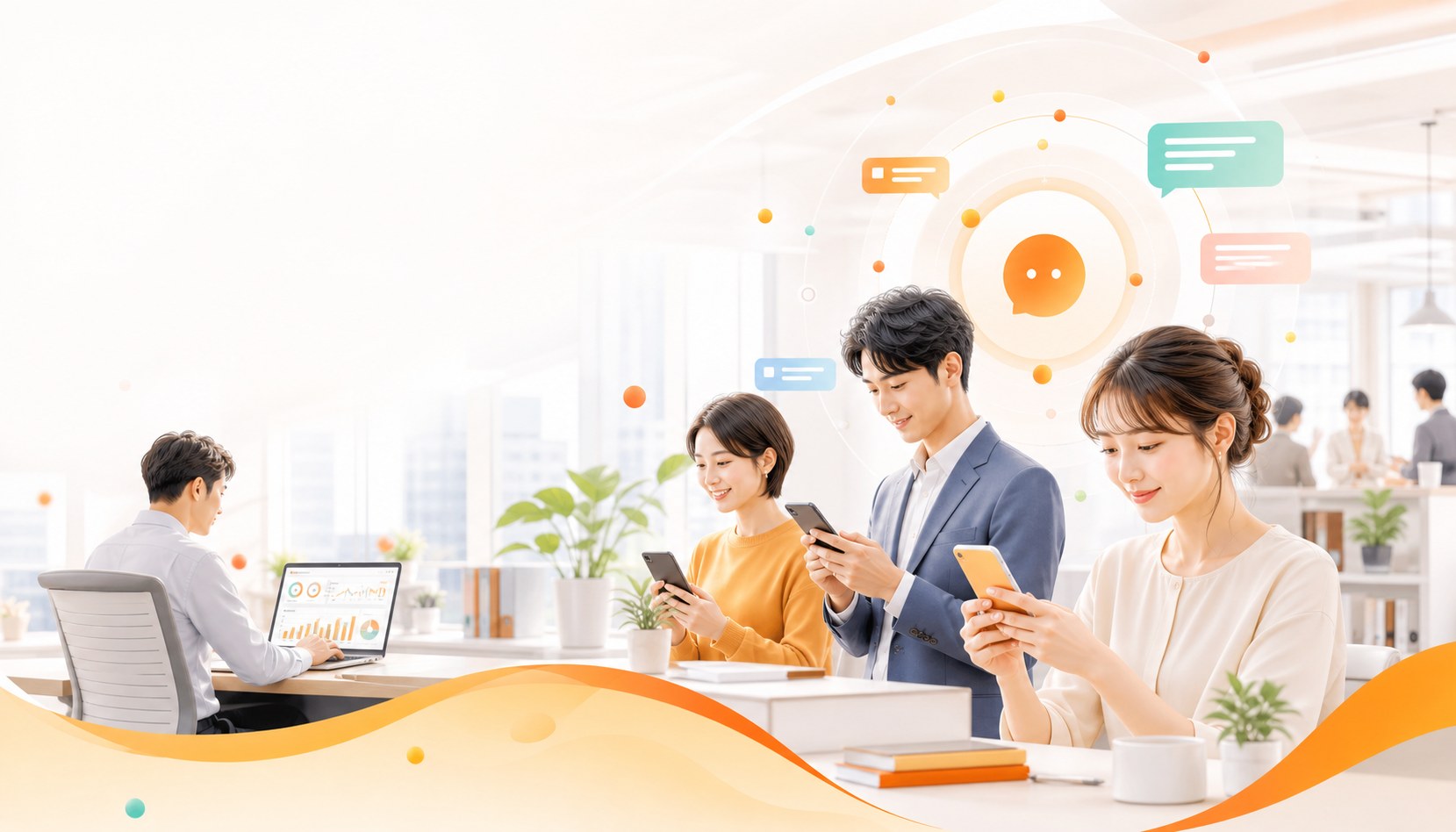 WellmateのAIセルフケアイメージ